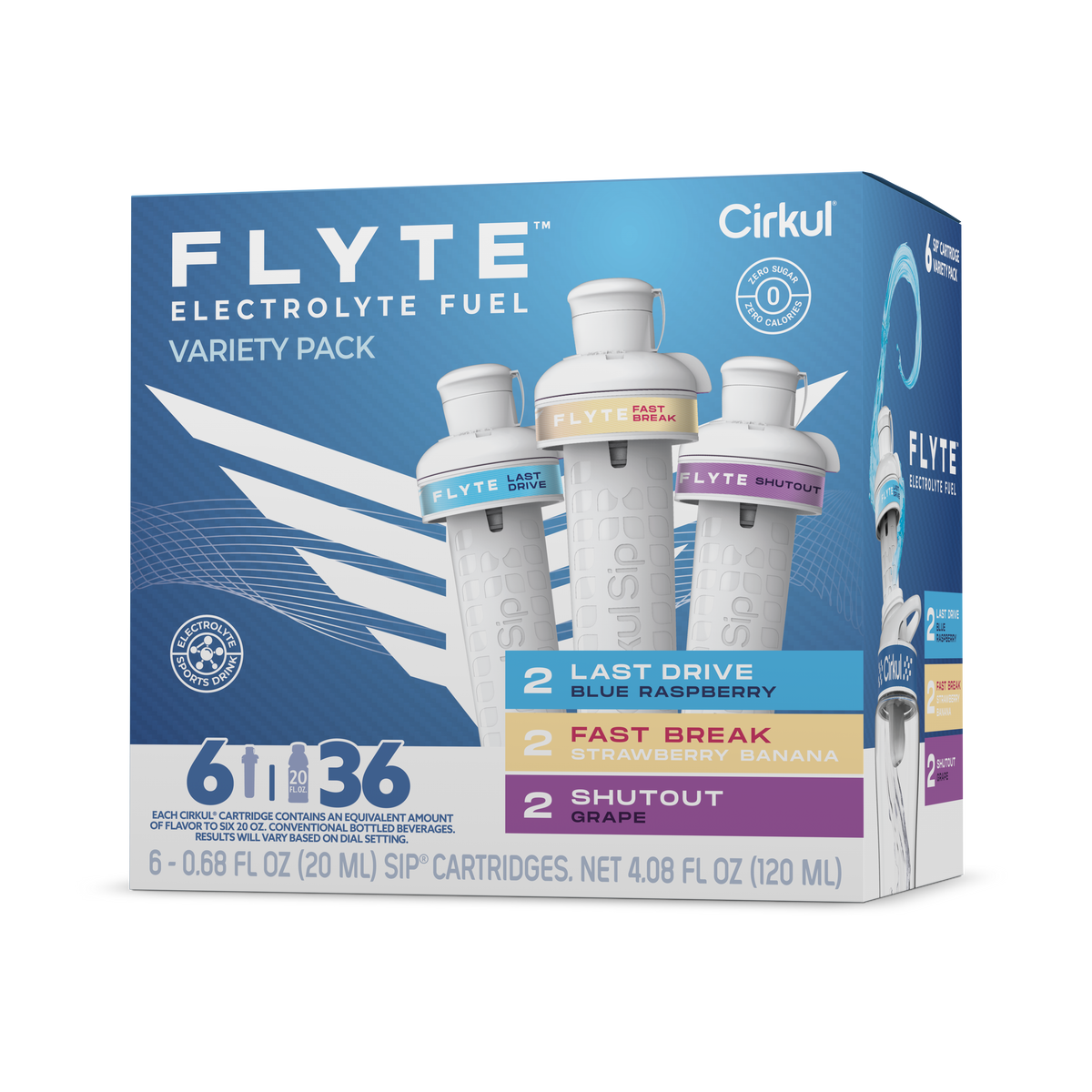 Flyte® 6-Pack Variety Pack - Family Stock