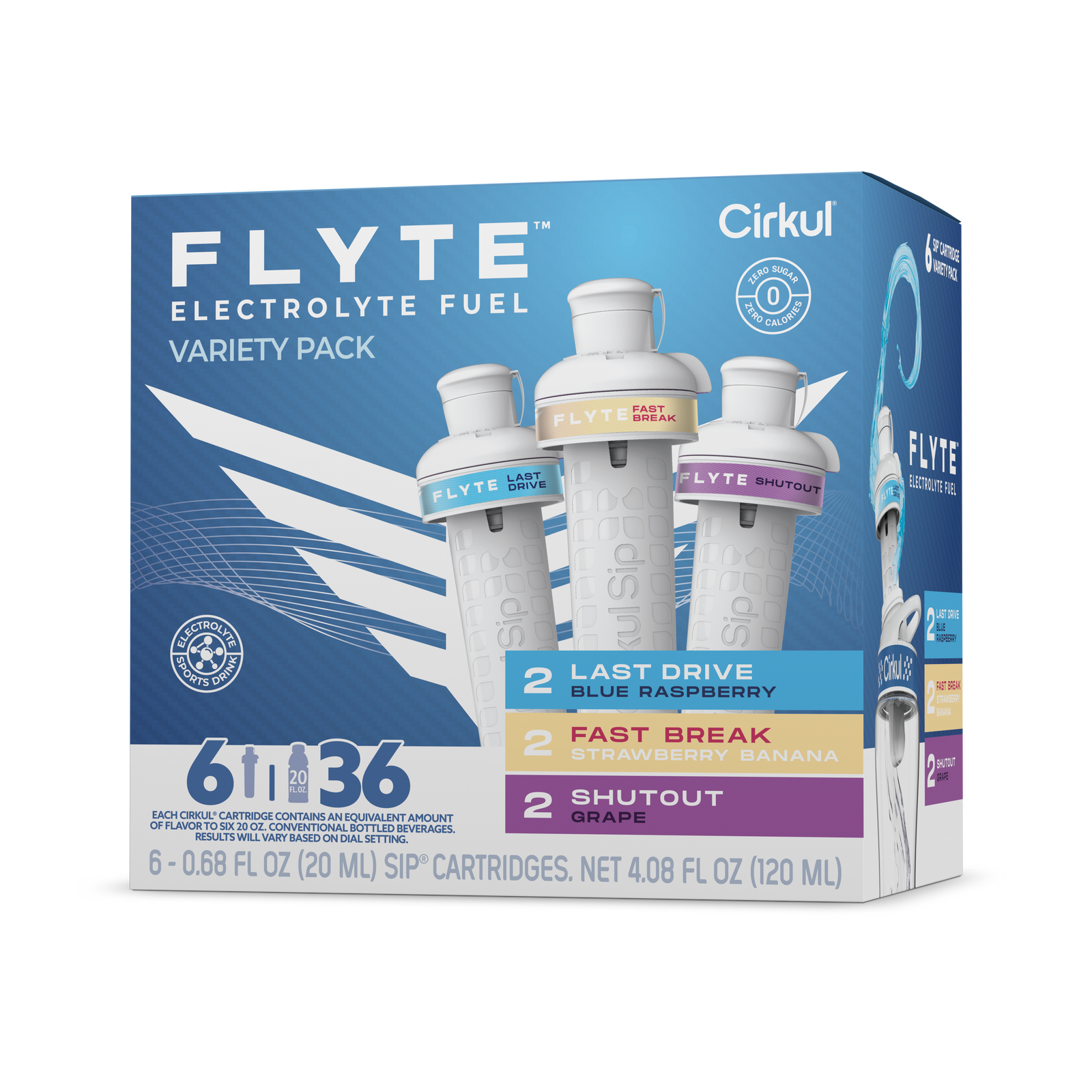 Flyte® 6-Pack Variety Pack - Family Stock
