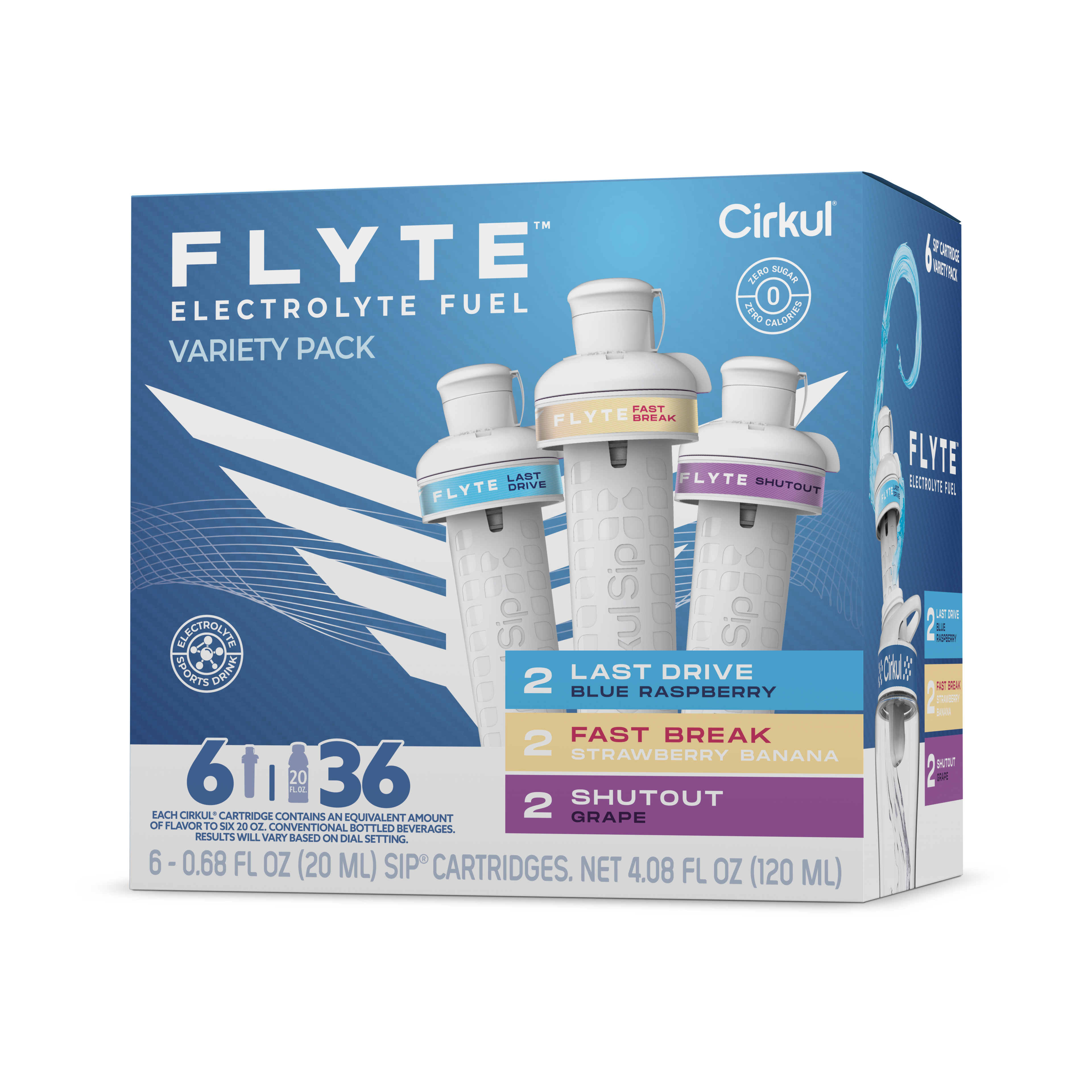 Flyte® 6-Pack Variety Pack - Family Stock