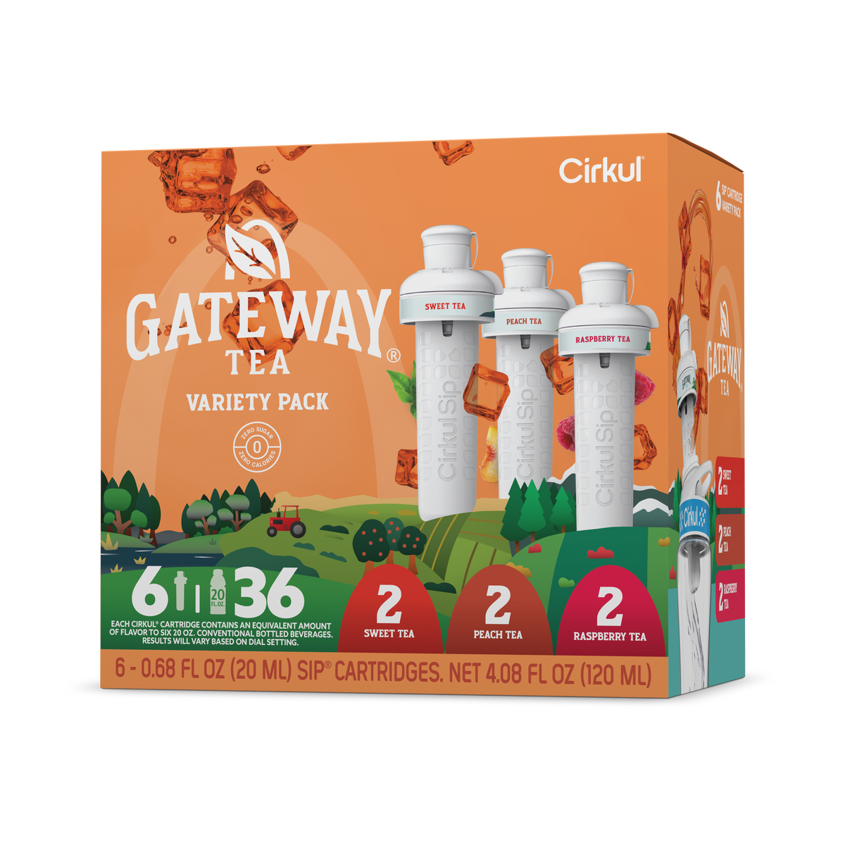 Gateway Tea® 6-Pack Variety Pack - Modern Sip Set