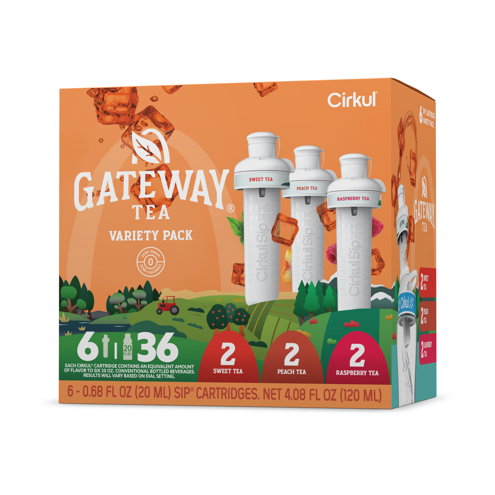 Gateway Tea® 6-Pack Variety Pack - Modern Sip Set