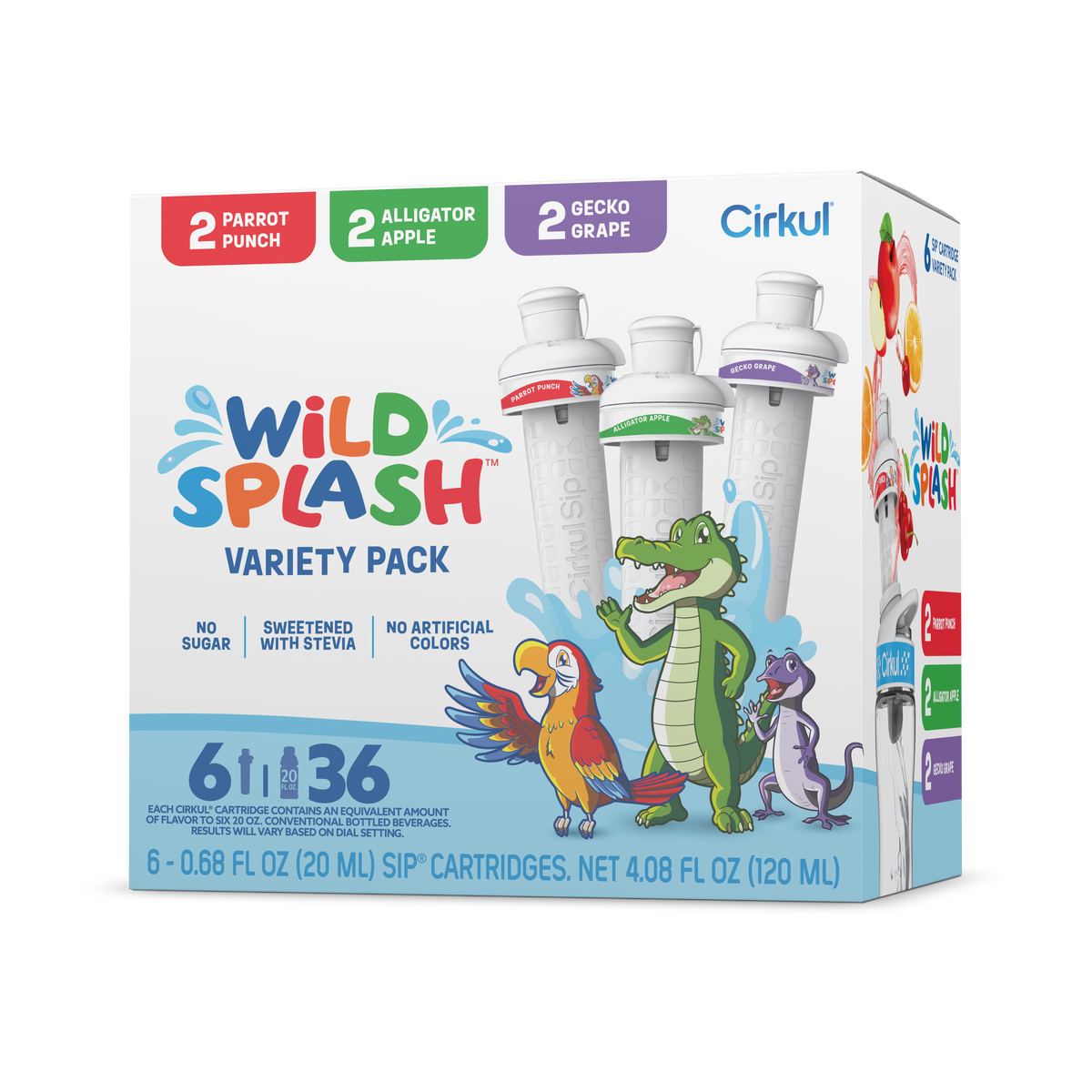Wild Splash™ 6-Pack Variety Pack - Travel Pack