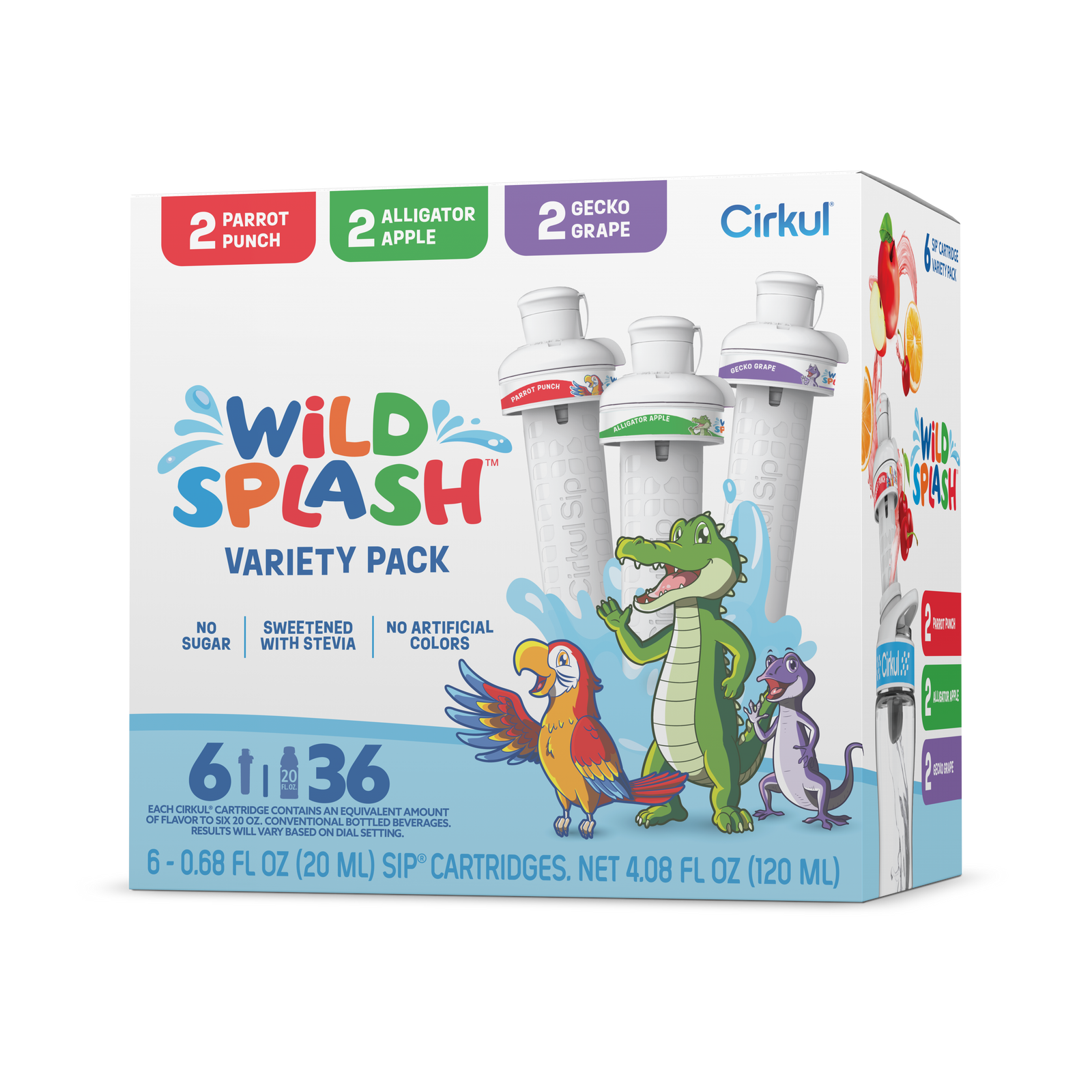Wild Splash™ 6-Pack Variety Pack - Travel Pack