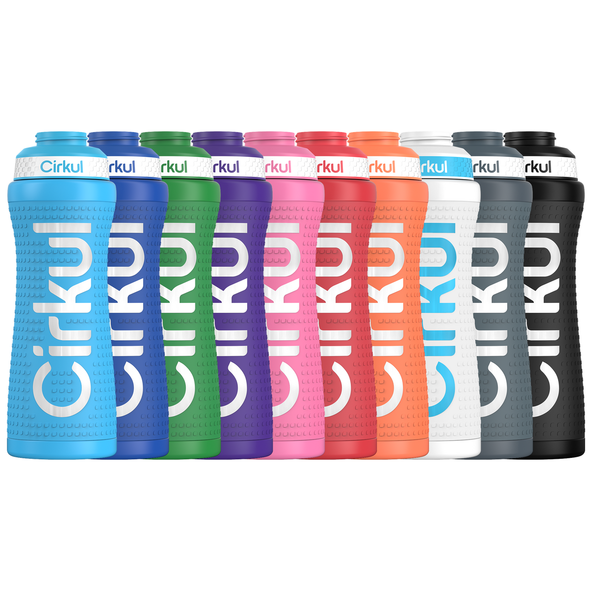 22oz. Grip Stainless Steel Bottle & Sport Lid - Clean Finish