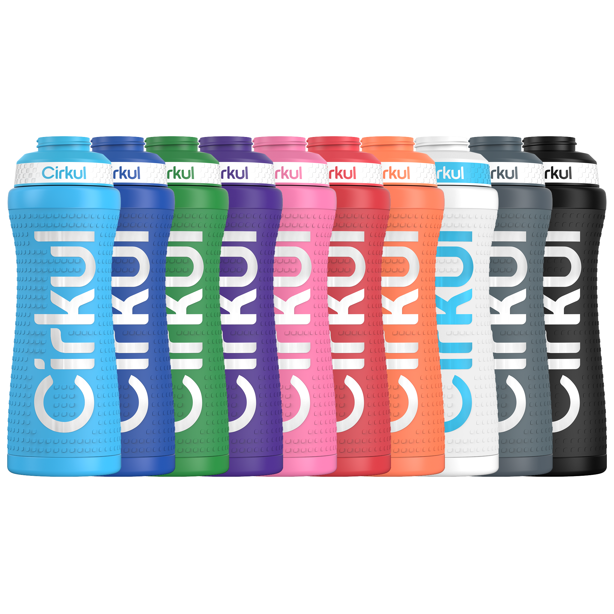 22oz. Grip Stainless Steel Bottle & Sport Lid - Clean Finish