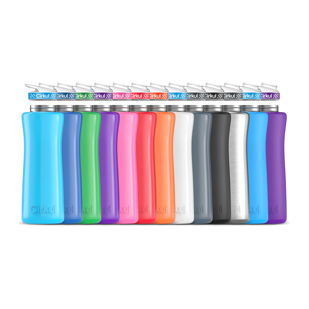 42oz. Stainless Steel Bottle & Comfort Grip Lid - Fresh Carry