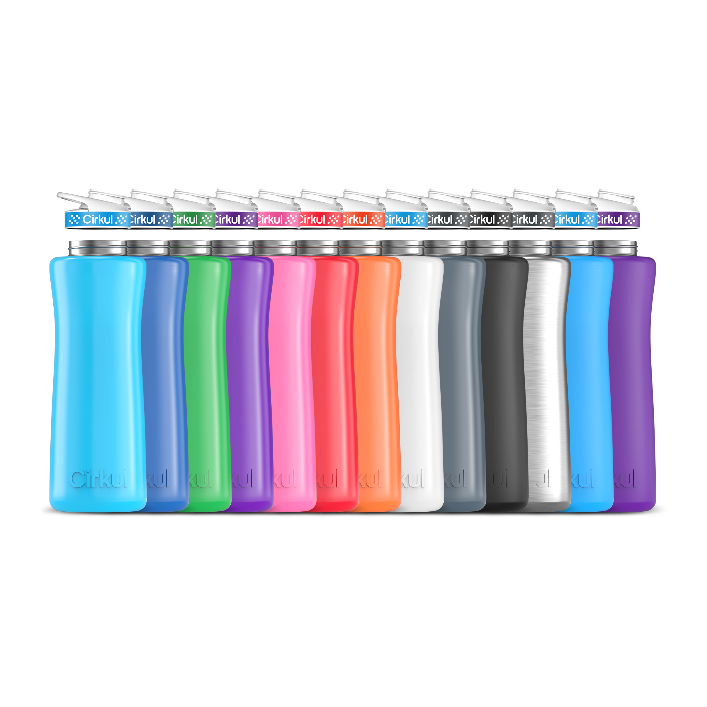 42oz. Stainless Steel Bottle & Comfort Grip Lid - Fresh Carry