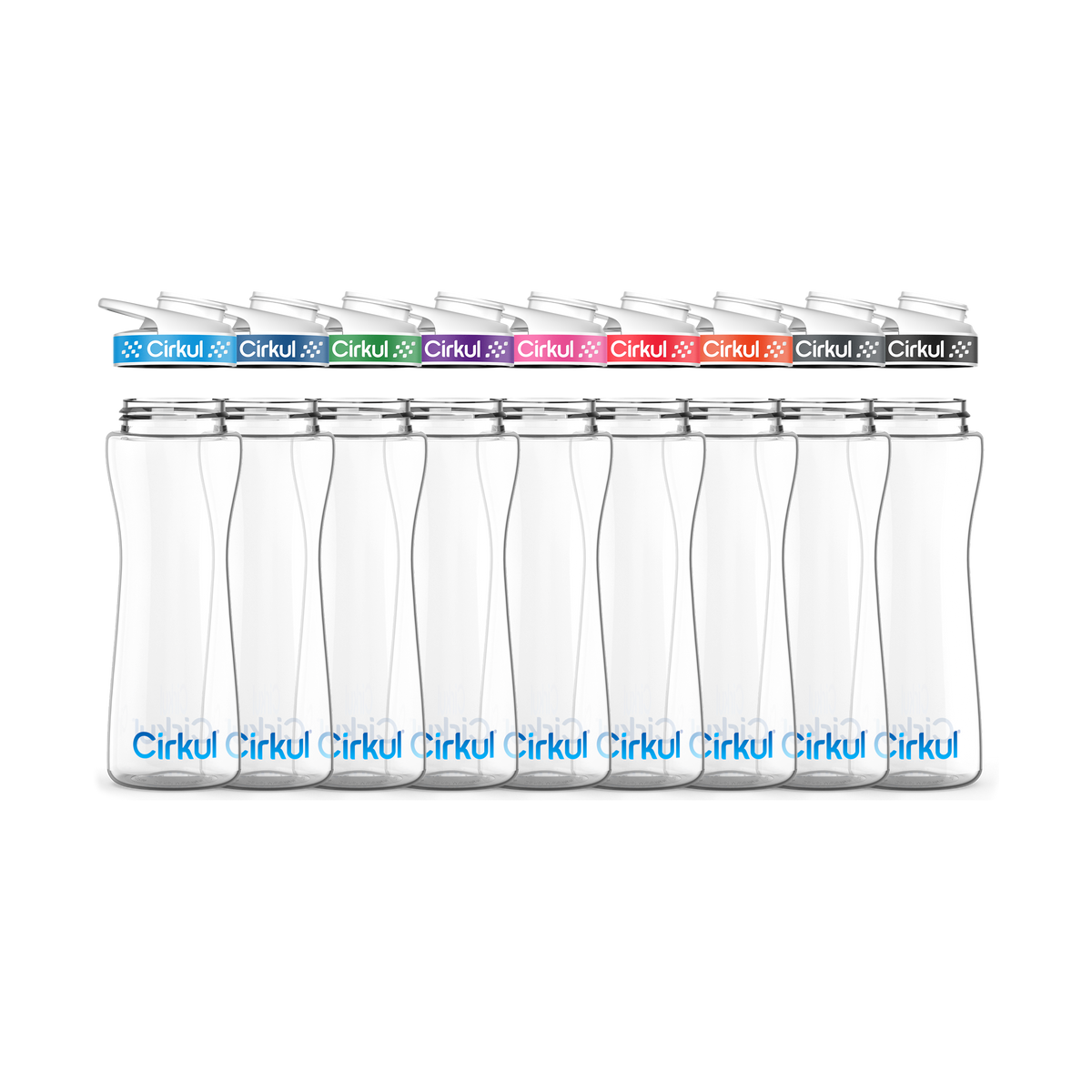 22oz. Plastic Bottle & Comfort Grip Lid - Home Ready