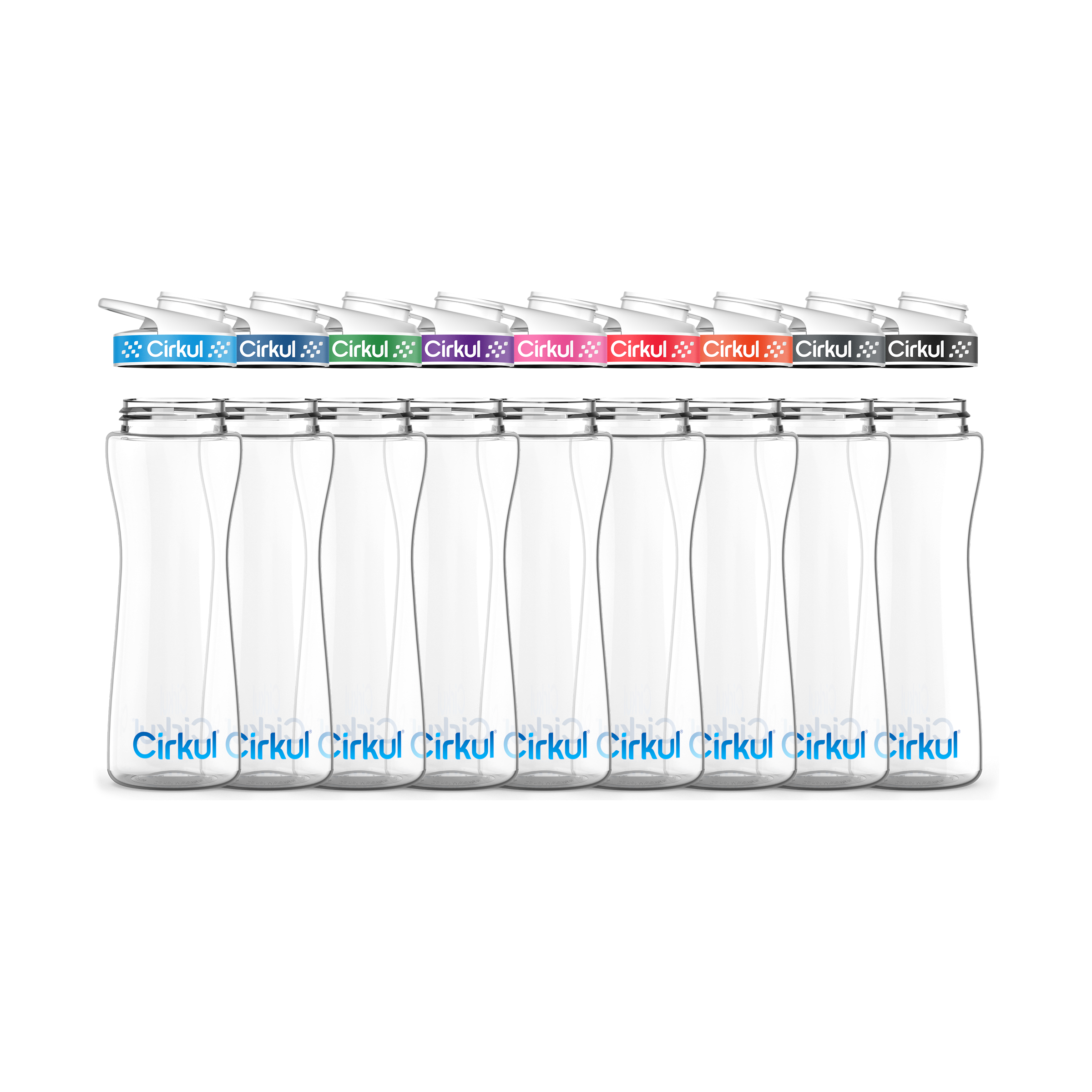 22oz. Plastic Bottle & Comfort Grip Lid - Home Ready
