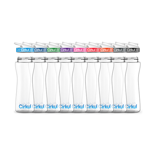 22oz. Plastic Bottle & Comfort Grip Lid - Home Ready