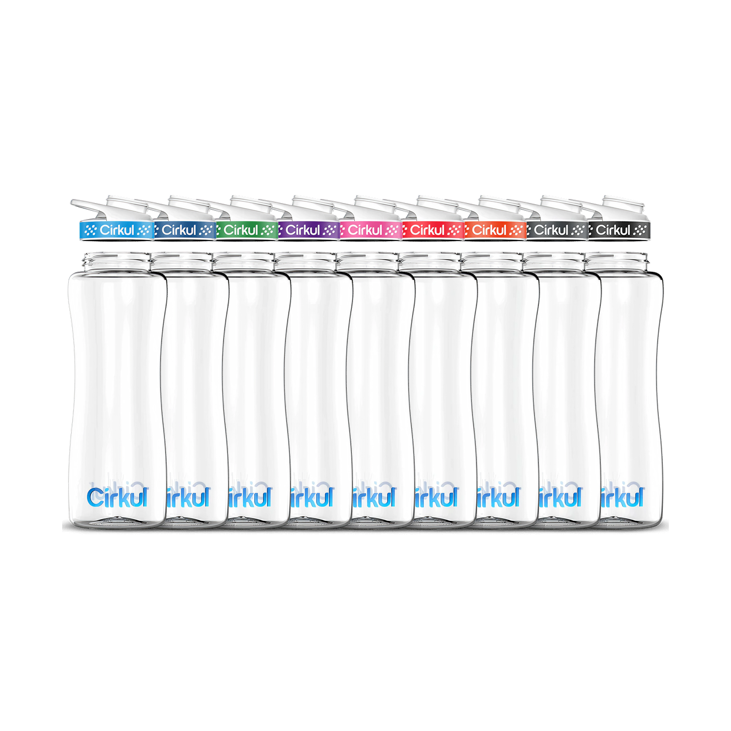 32oz. Plastic Bottle & Comfort Grip Lid - Simple Start