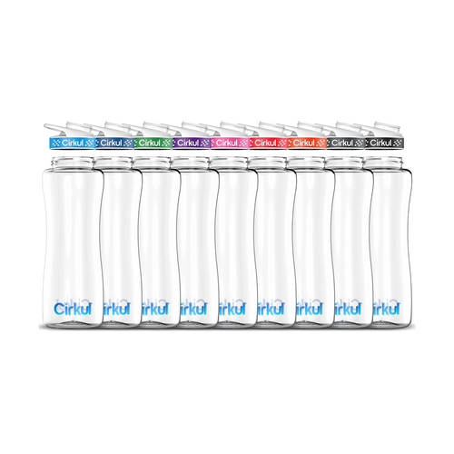32oz. Plastic Bottle & Comfort Grip Lid - Simple Start