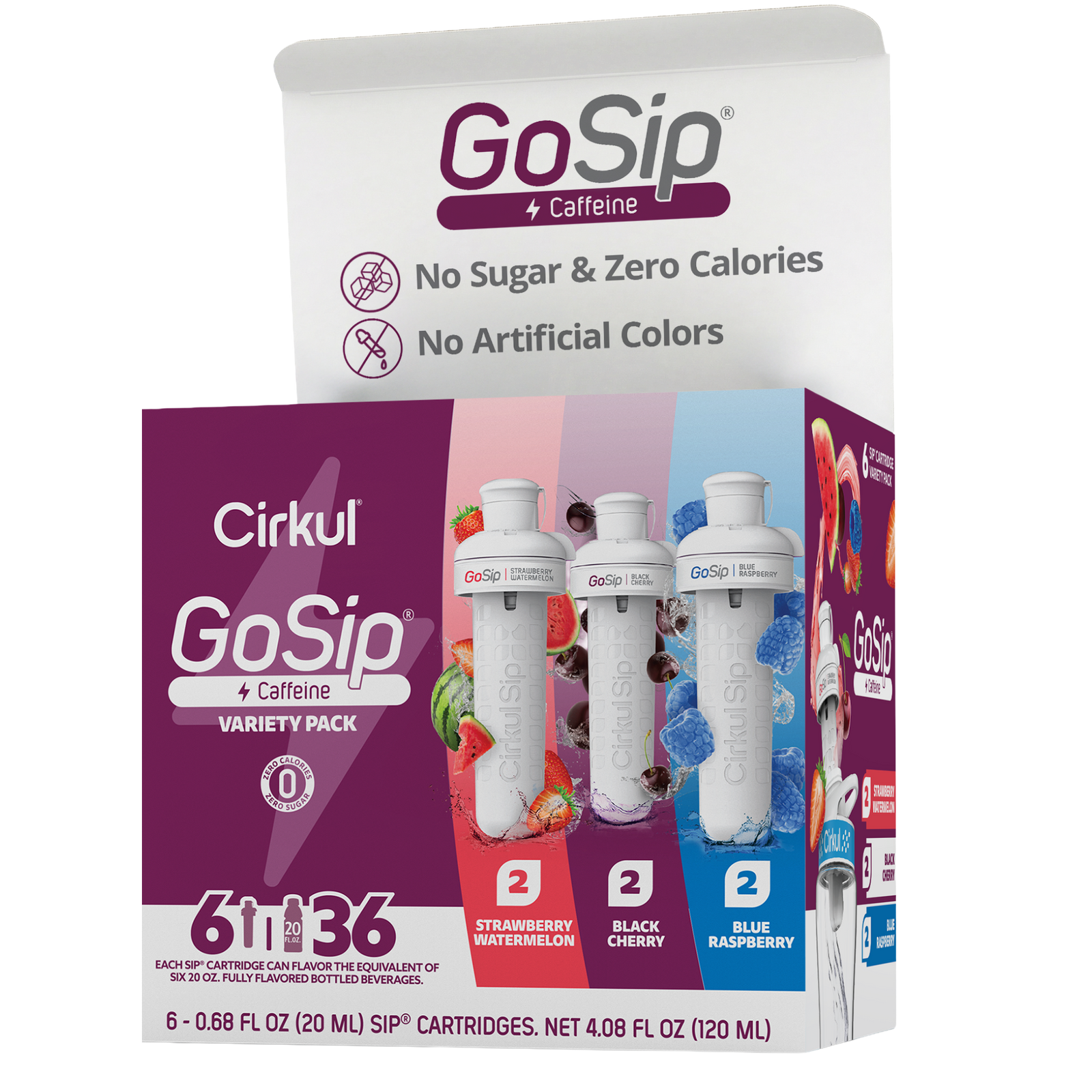 GoSip® 6-Pack Variety Pack - Simple Flavor Pack