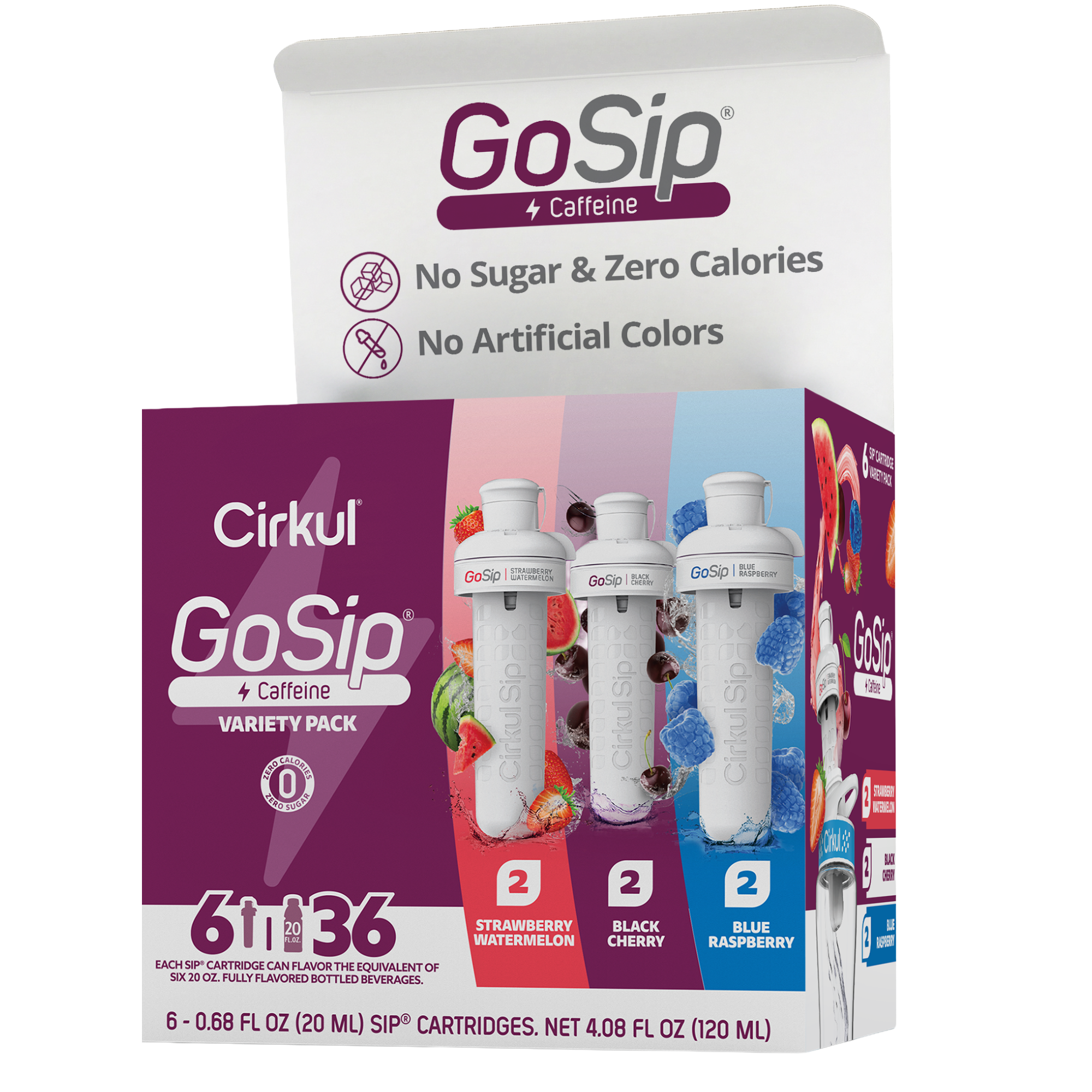 GoSip® 6-Pack Variety Pack - Simple Flavor Pack