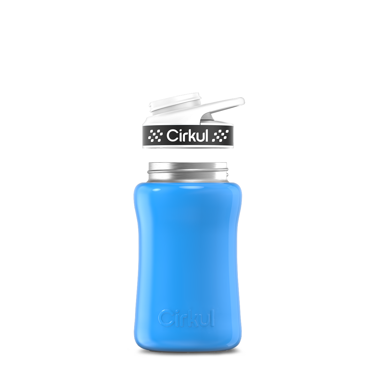 12oz. Stainless Steel Bottle & Comfort Grip Lid - Essential Fit