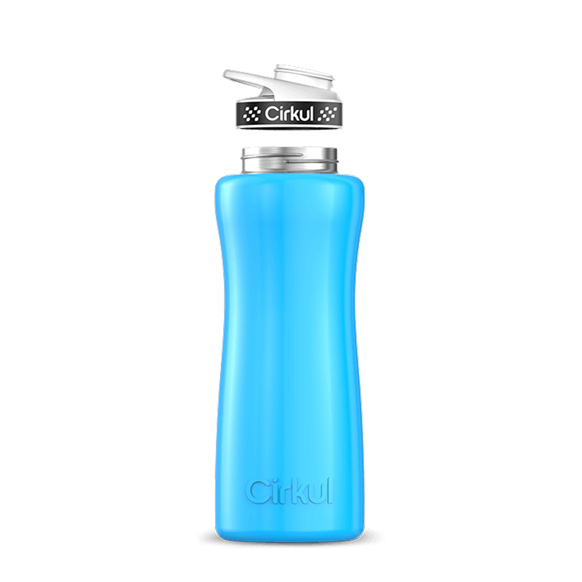 32oz. Stainless Steel Bottle & Comfort Grip Lid - Smooth Carry