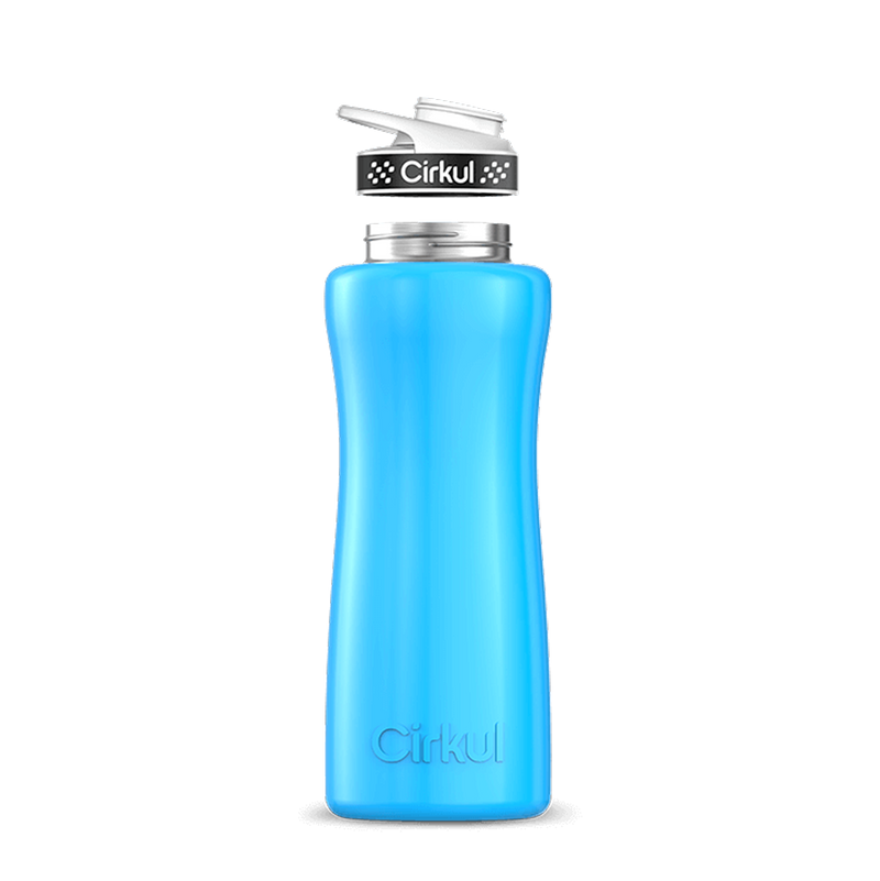 32oz. Stainless Steel Bottle & Comfort Grip Lid - Smooth Carry