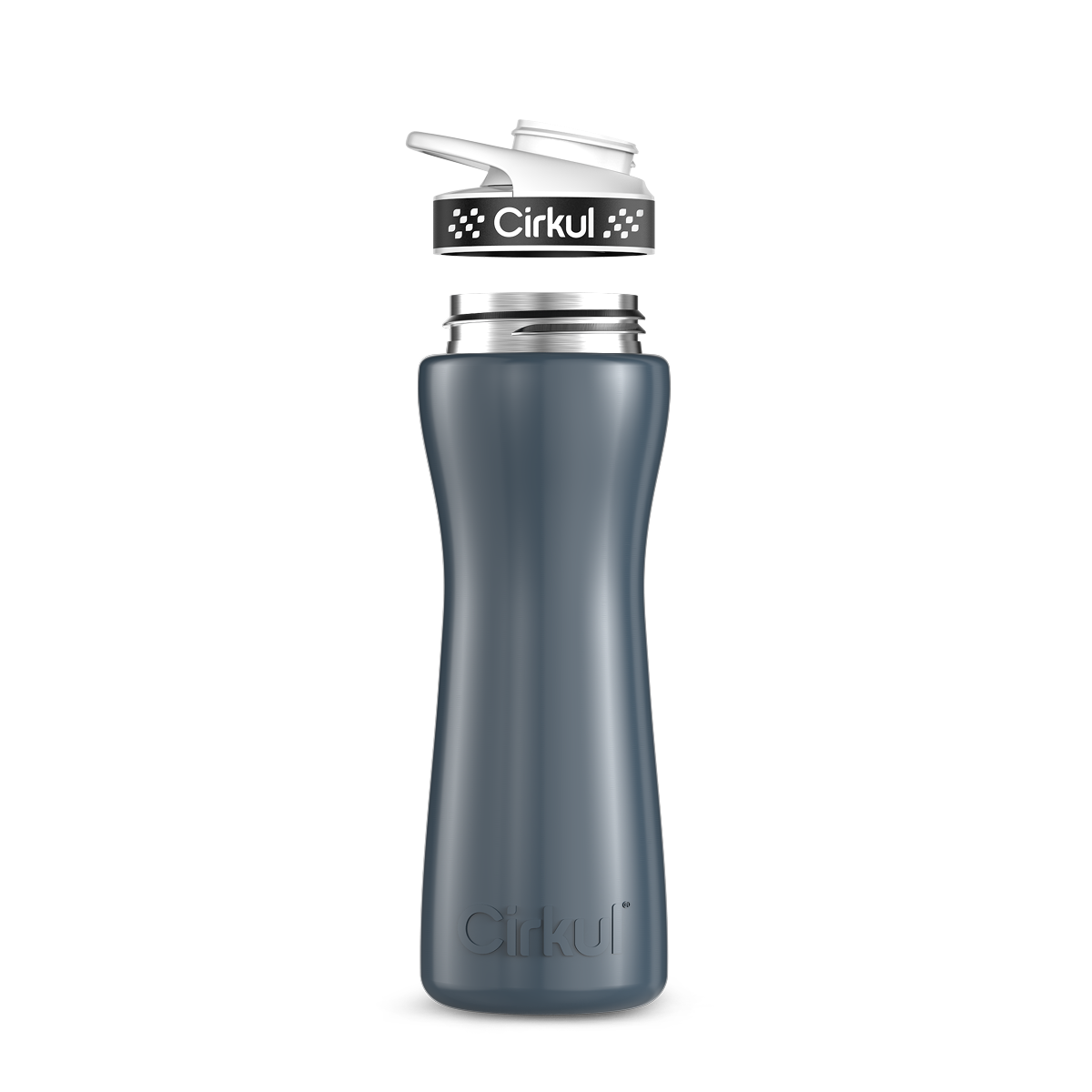 22oz. Stainless Steel Bottle & Comfort Grip Lid - Classic Grip