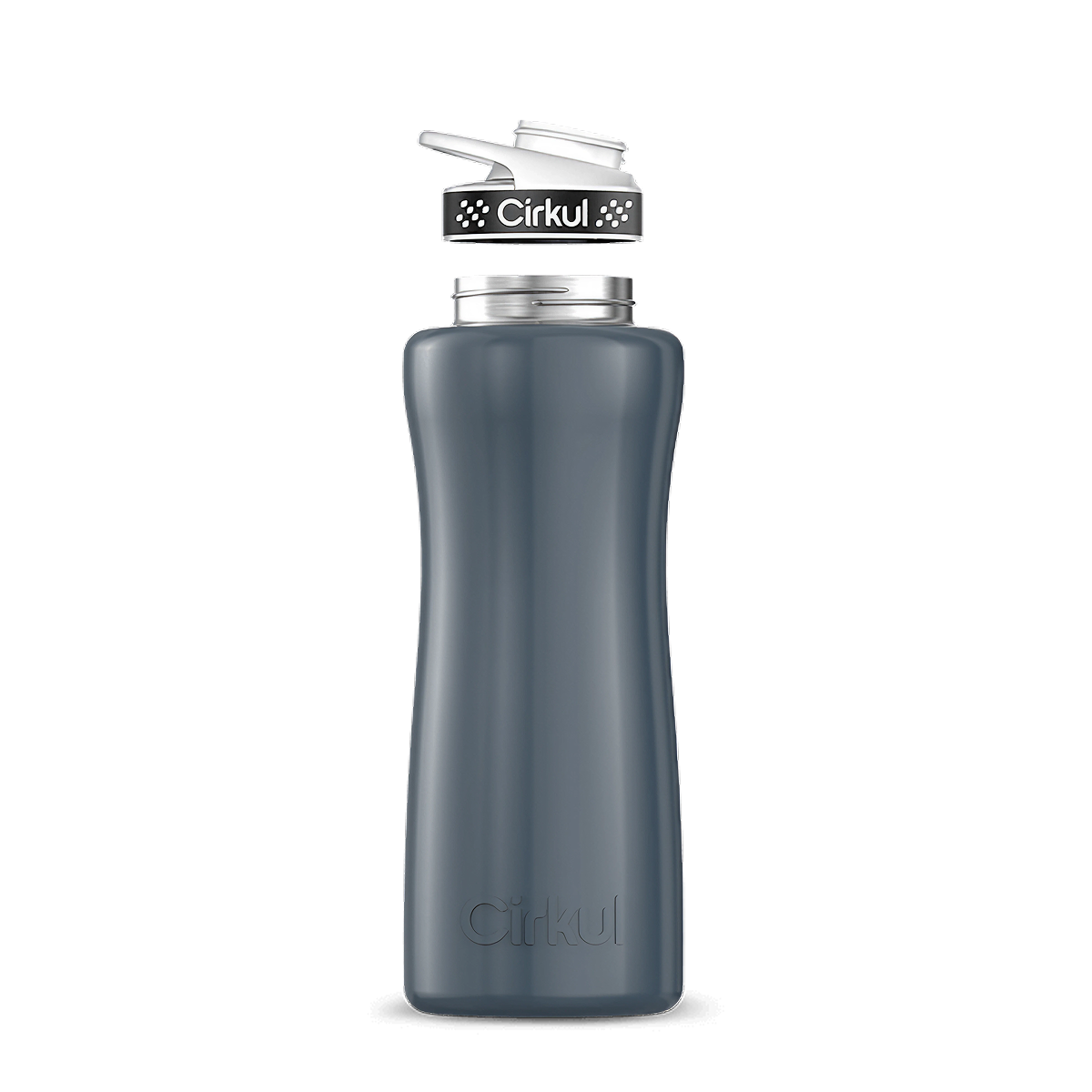 32oz. Stainless Steel Bottle & Comfort Grip Lid - Smooth Carry
