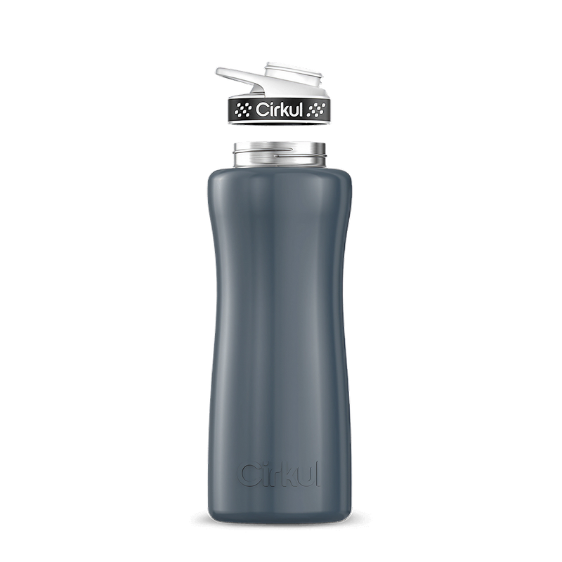 32oz. Stainless Steel Bottle & Comfort Grip Lid - Smooth Carry