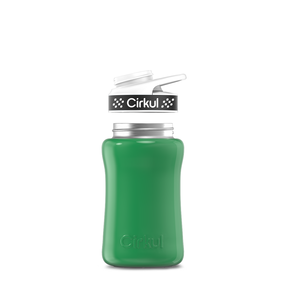 12oz. Stainless Steel Bottle & Comfort Grip Lid - Essential Fit