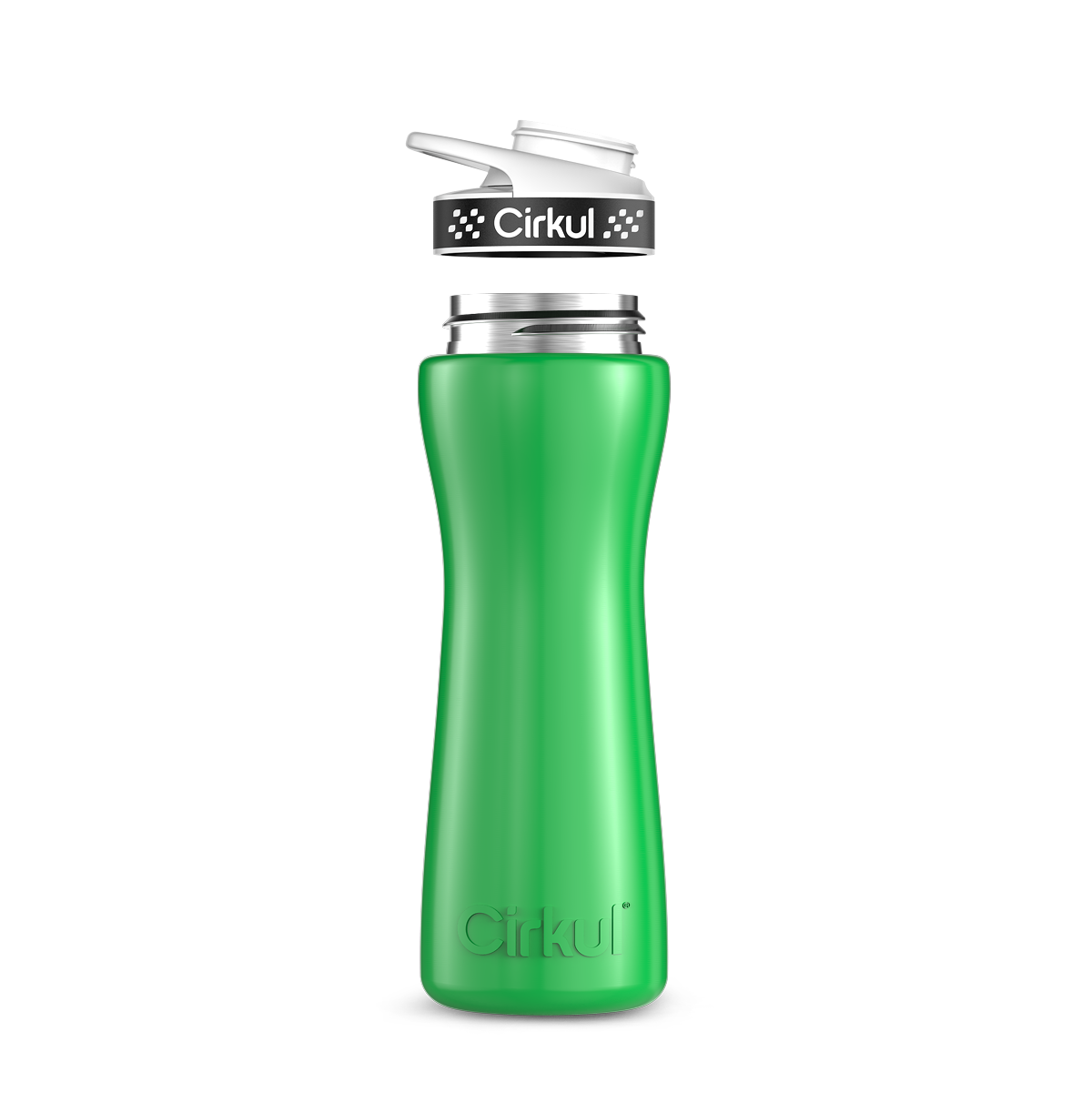 22oz. Stainless Steel Bottle & Comfort Grip Lid - Classic Grip