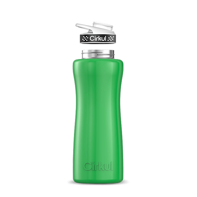 32oz. Stainless Steel Bottle & Comfort Grip Lid - Smooth Carry