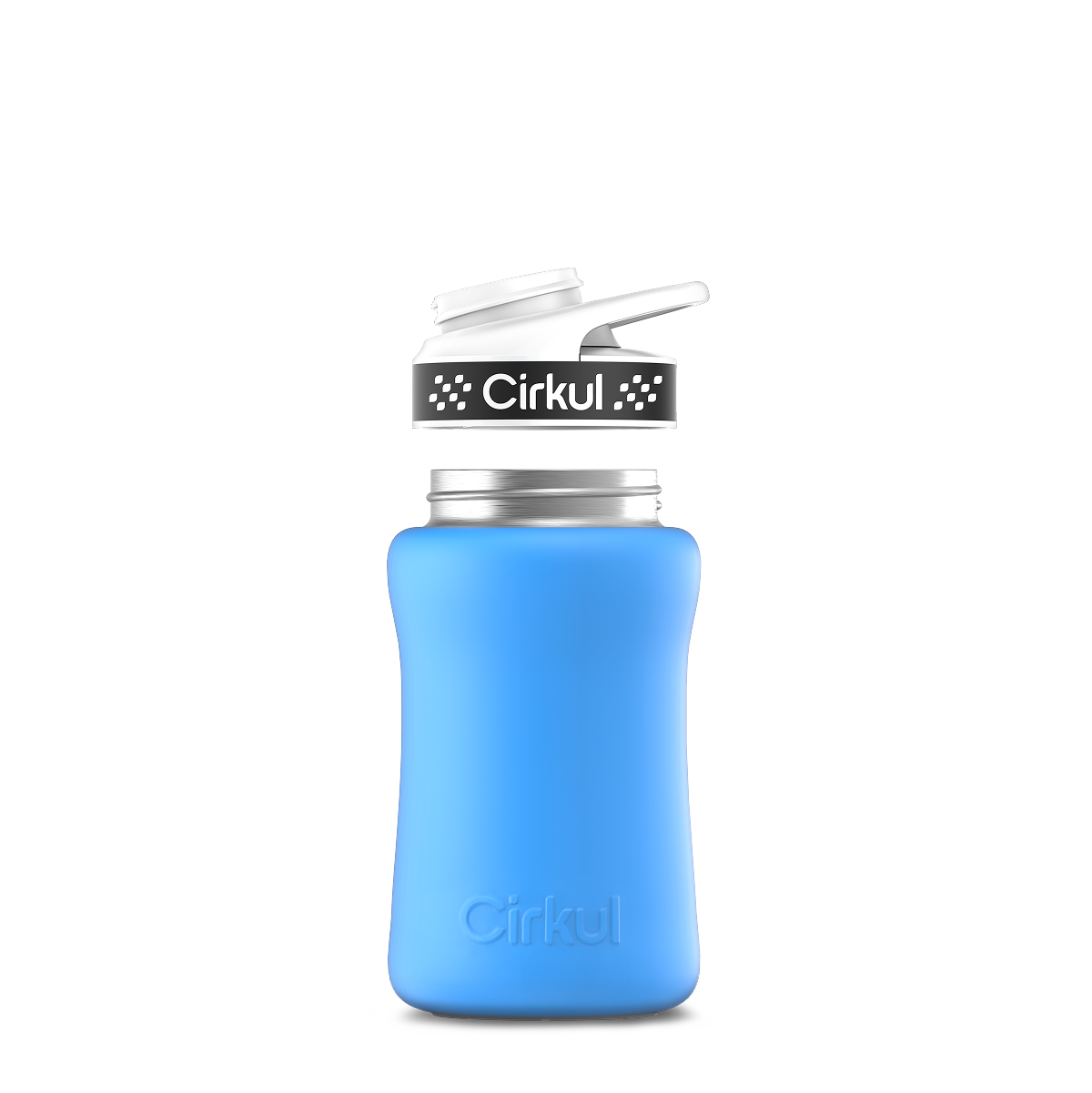 12oz. Stainless Steel Bottle & Comfort Grip Lid - Essential Fit