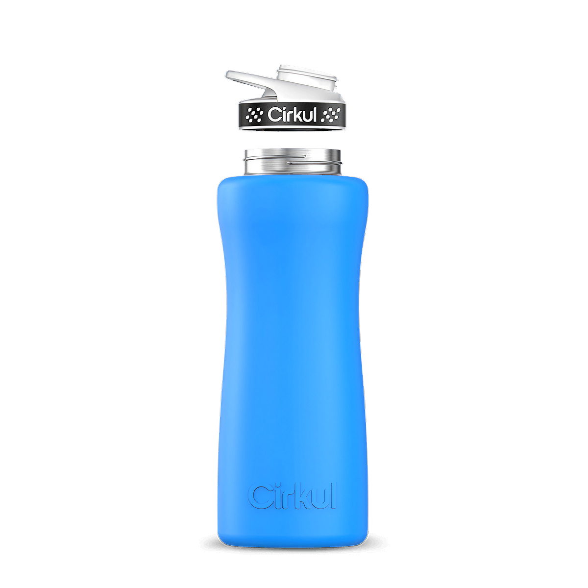 32oz. Stainless Steel Bottle & Comfort Grip Lid - Smooth Carry