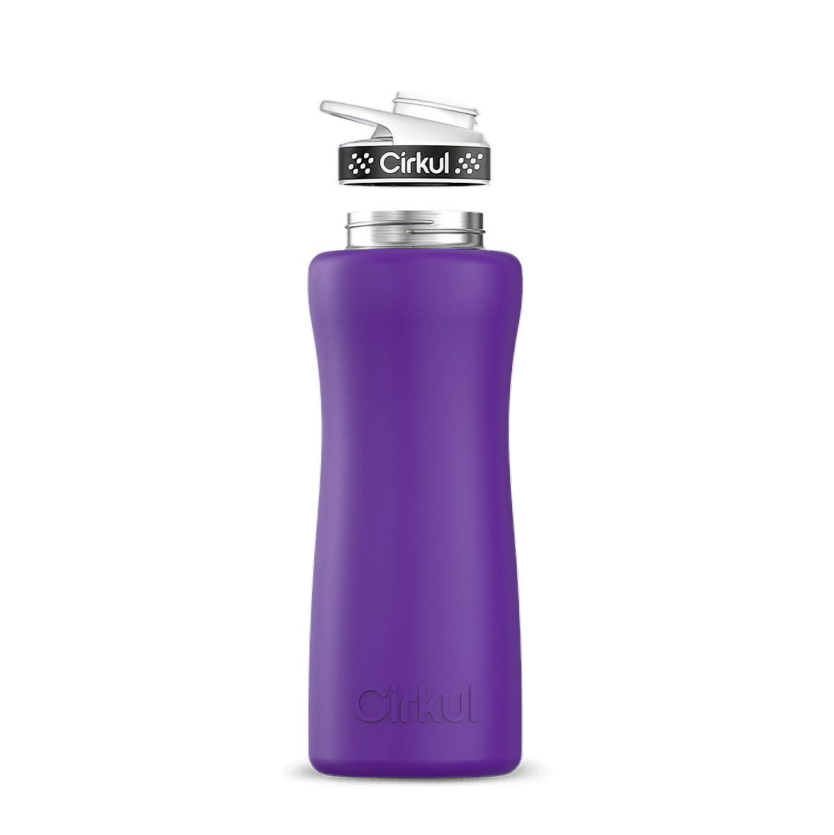 32oz. Stainless Steel Bottle & Comfort Grip Lid - Smooth Carry