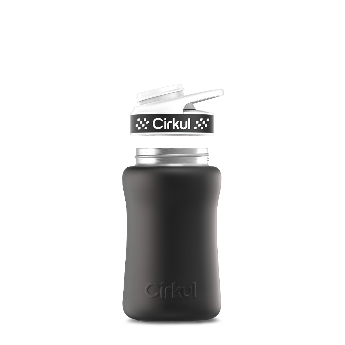 12oz. Stainless Steel Bottle & Comfort Grip Lid - Essential Fit