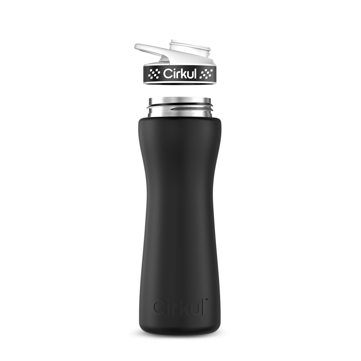 22oz. Stainless Steel Bottle & Comfort Grip Lid - Classic Grip