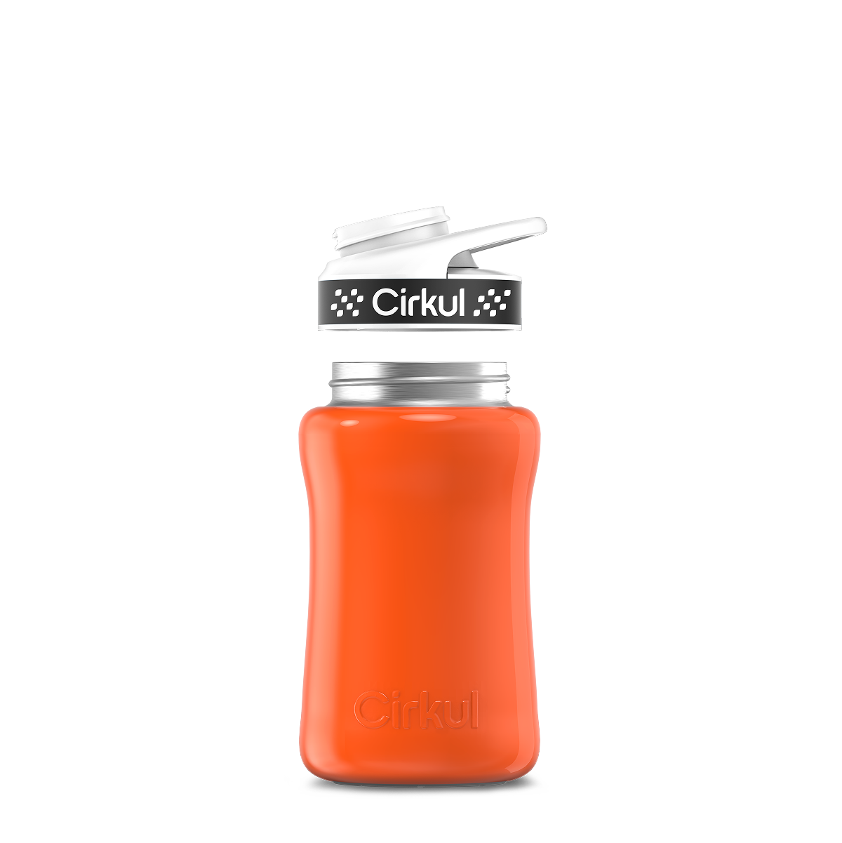 12oz. Stainless Steel Bottle & Comfort Grip Lid - Essential Fit