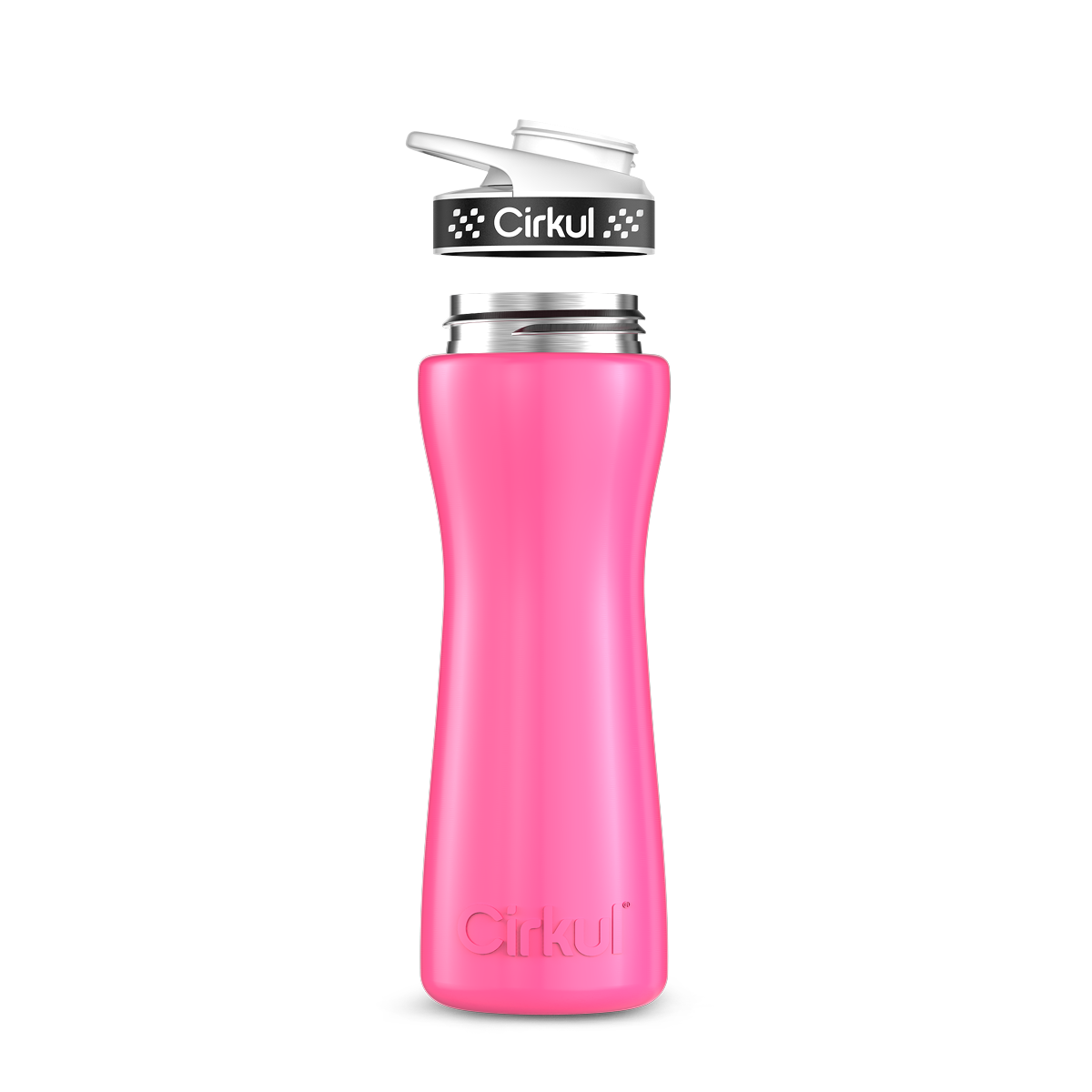 22oz. Stainless Steel Bottle & Comfort Grip Lid - Classic Grip