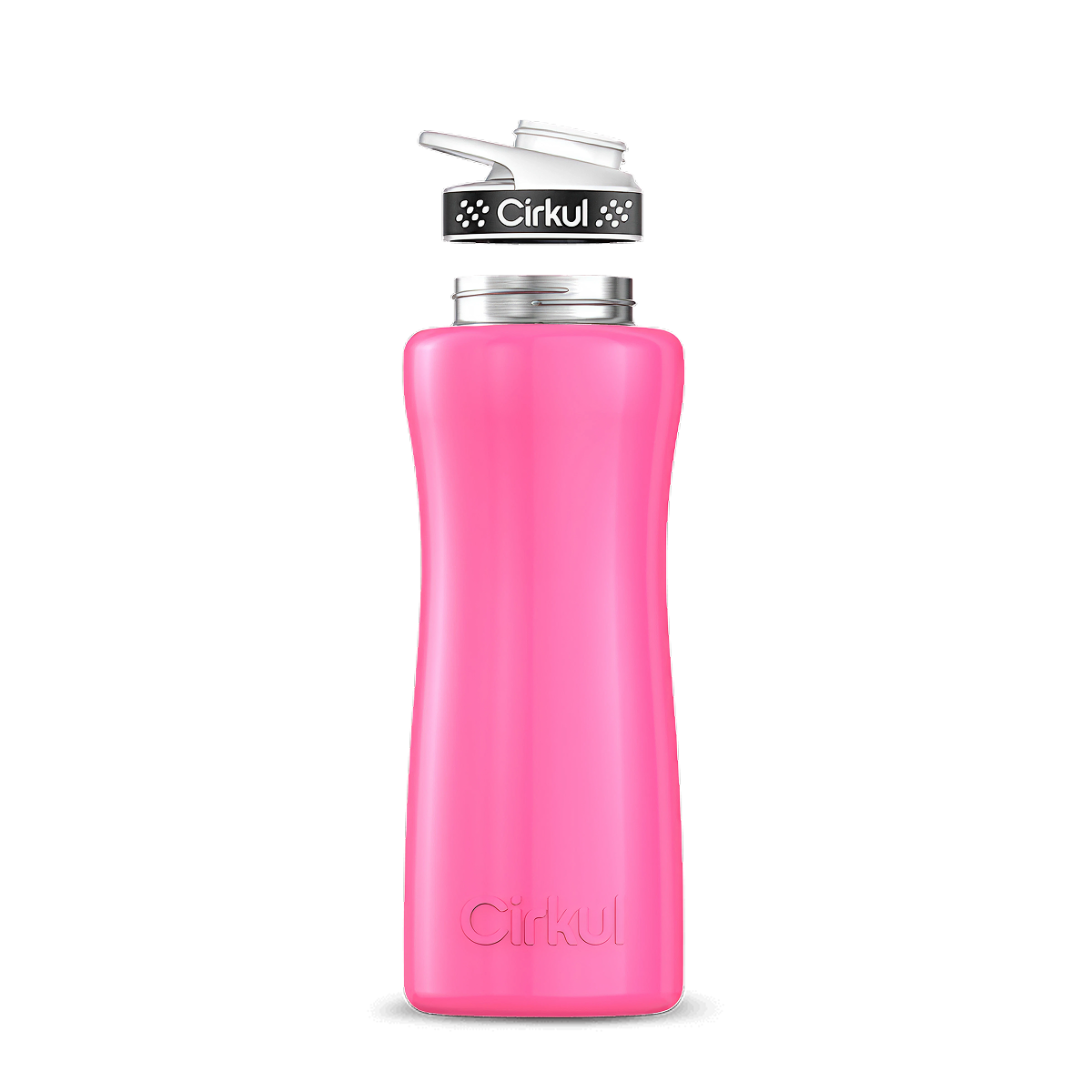 32oz. Stainless Steel Bottle & Comfort Grip Lid - Smooth Carry