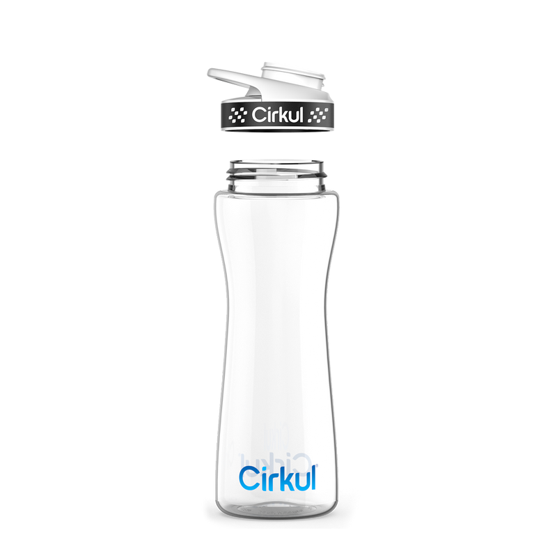 22oz. Plastic Bottle & Comfort Grip Lid - Home Ready