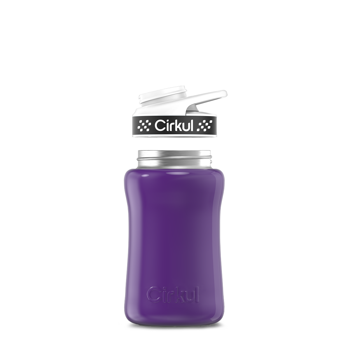12oz. Stainless Steel Bottle & Comfort Grip Lid - Essential Fit