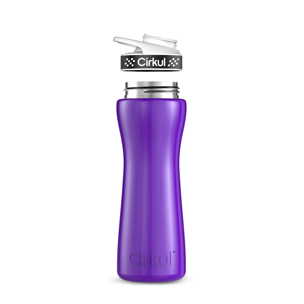 22oz. Stainless Steel Bottle & Comfort Grip Lid - Classic Grip