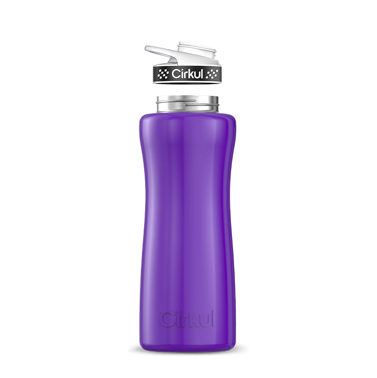 32oz. Stainless Steel Bottle & Comfort Grip Lid - Smooth Carry