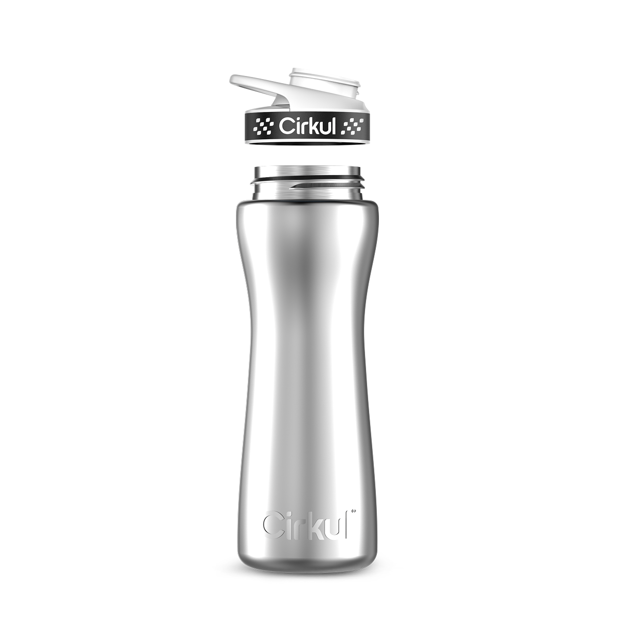 22oz. Stainless Steel Bottle & Comfort Grip Lid - Classic Grip