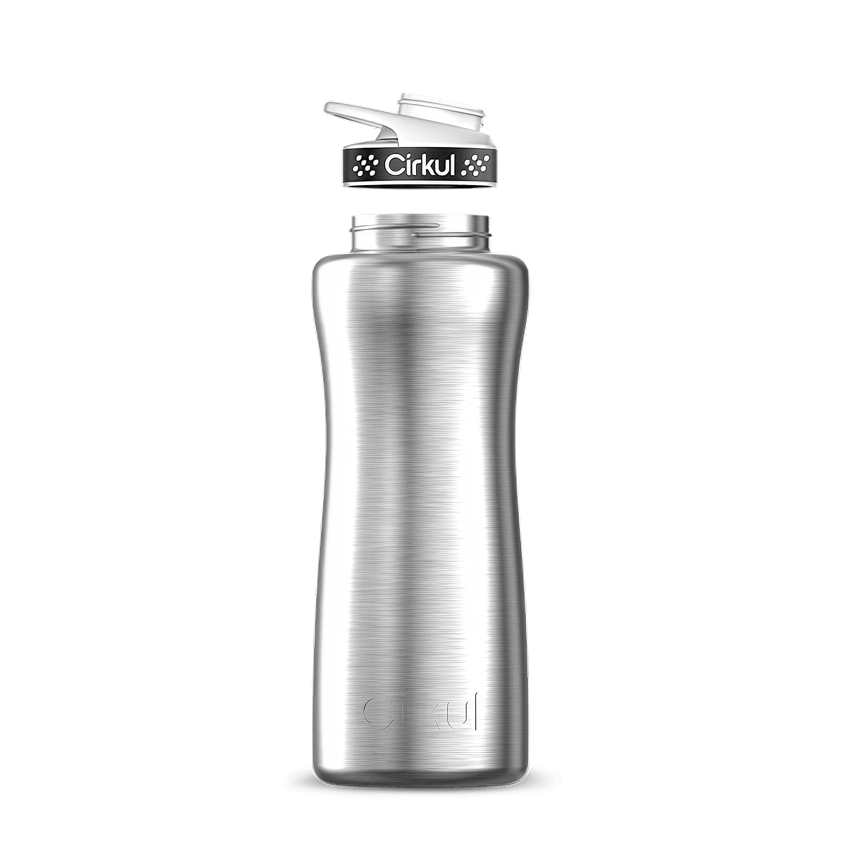 32oz. Stainless Steel Bottle & Comfort Grip Lid - Smooth Carry