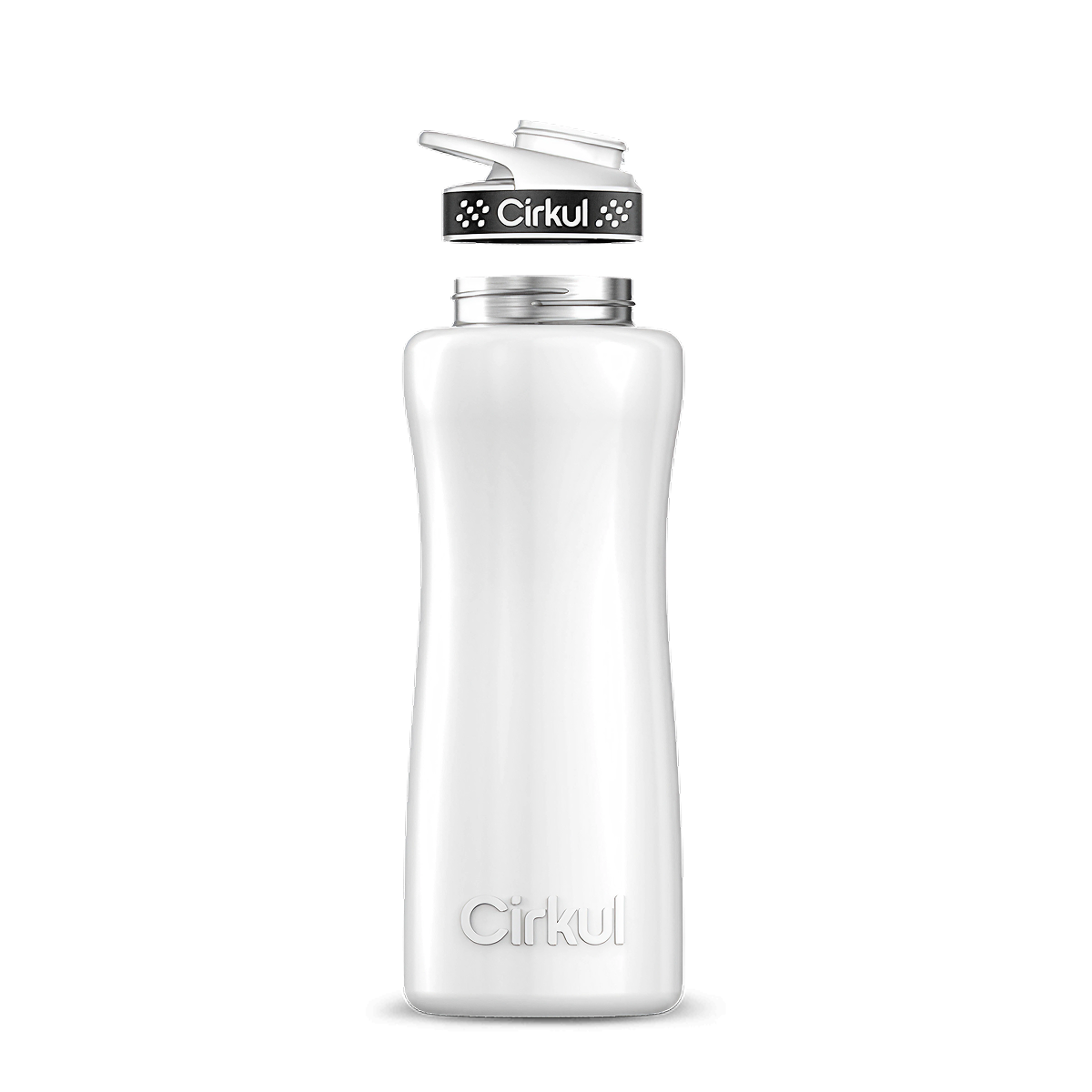 32oz. Stainless Steel Bottle & Comfort Grip Lid - Smooth Carry