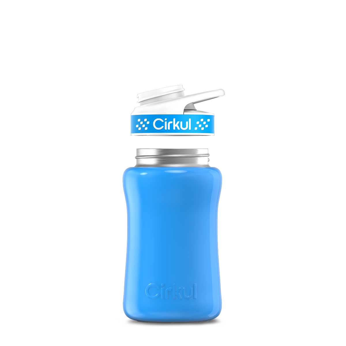 12oz. Stainless Steel Bottle & Comfort Grip Lid - Essential Fit