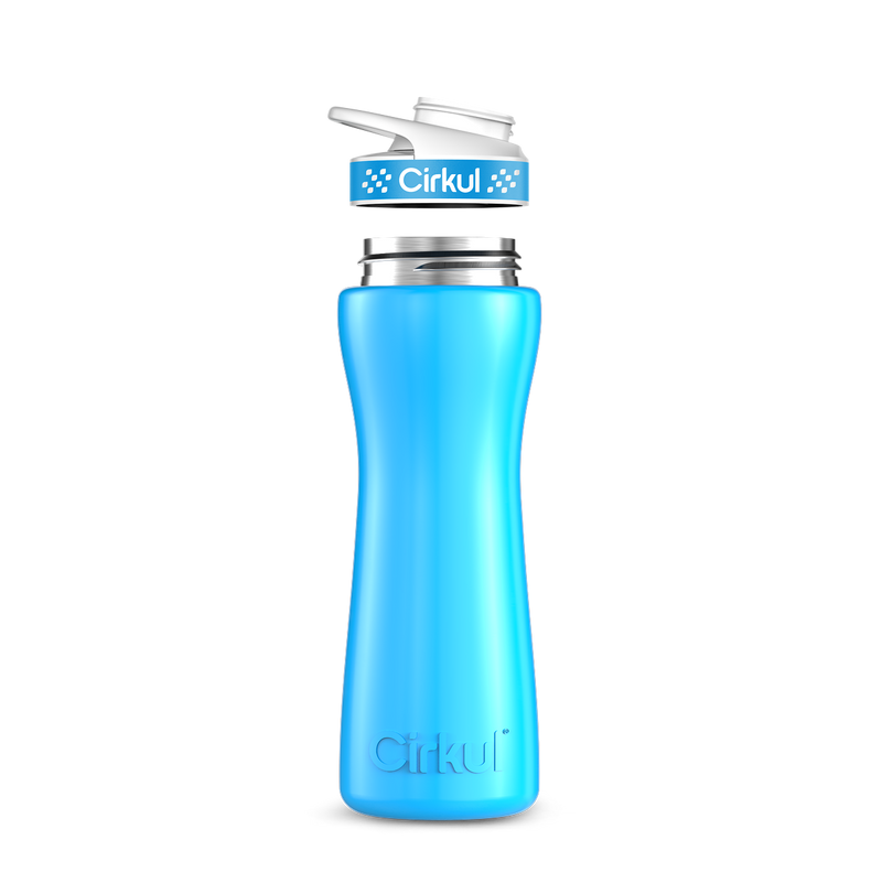 22oz. Stainless Steel Bottle & Comfort Grip Lid - Classic Grip