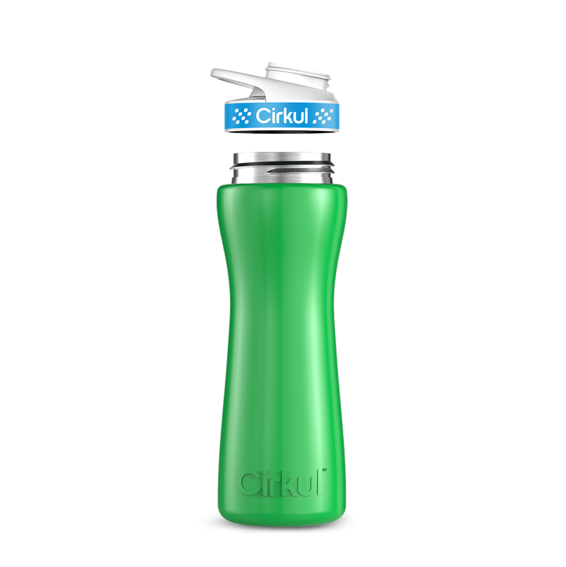22oz. Stainless Steel Bottle & Comfort Grip Lid - Classic Grip