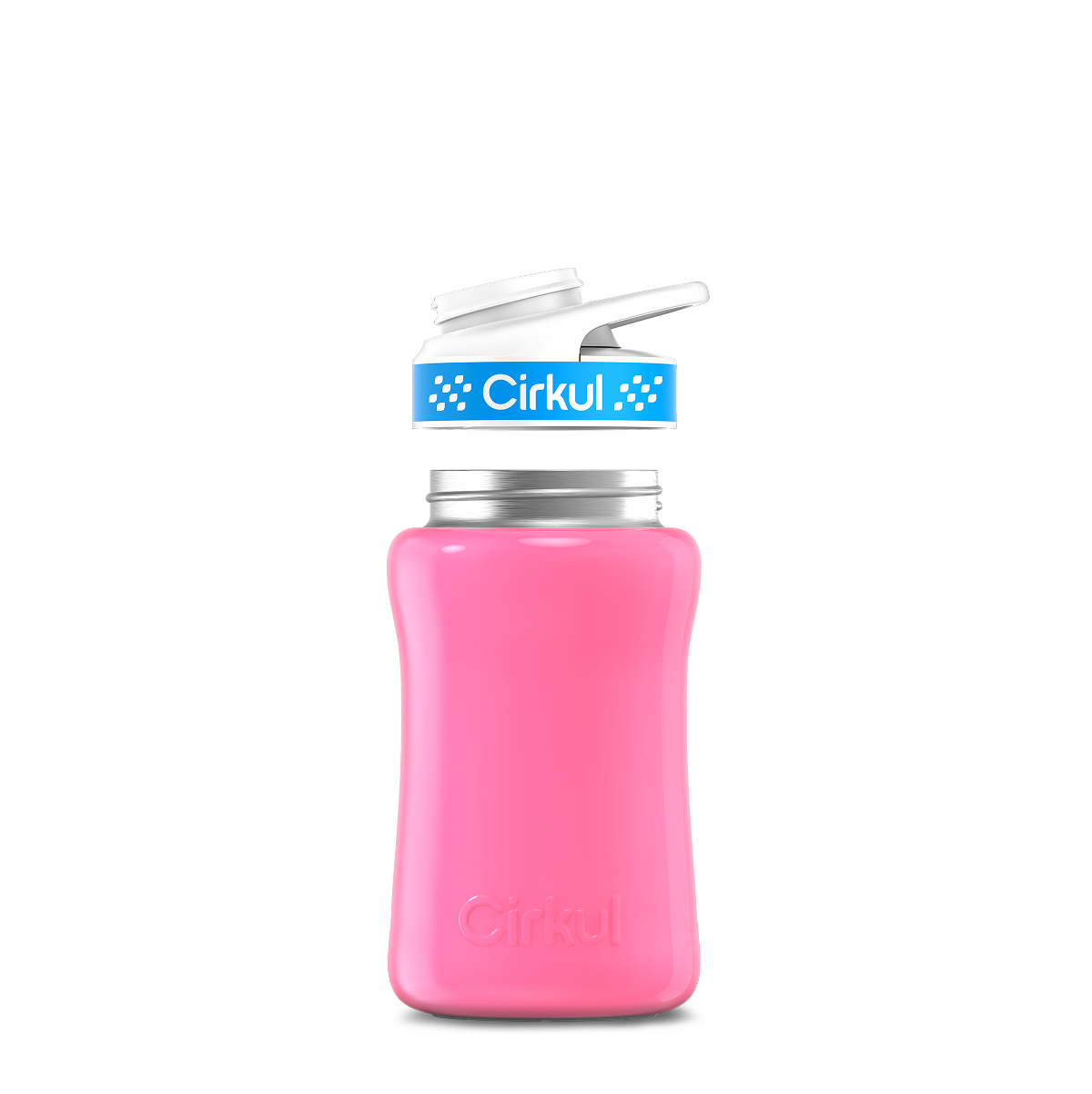 12oz. Stainless Steel Bottle & Comfort Grip Lid - Essential Fit