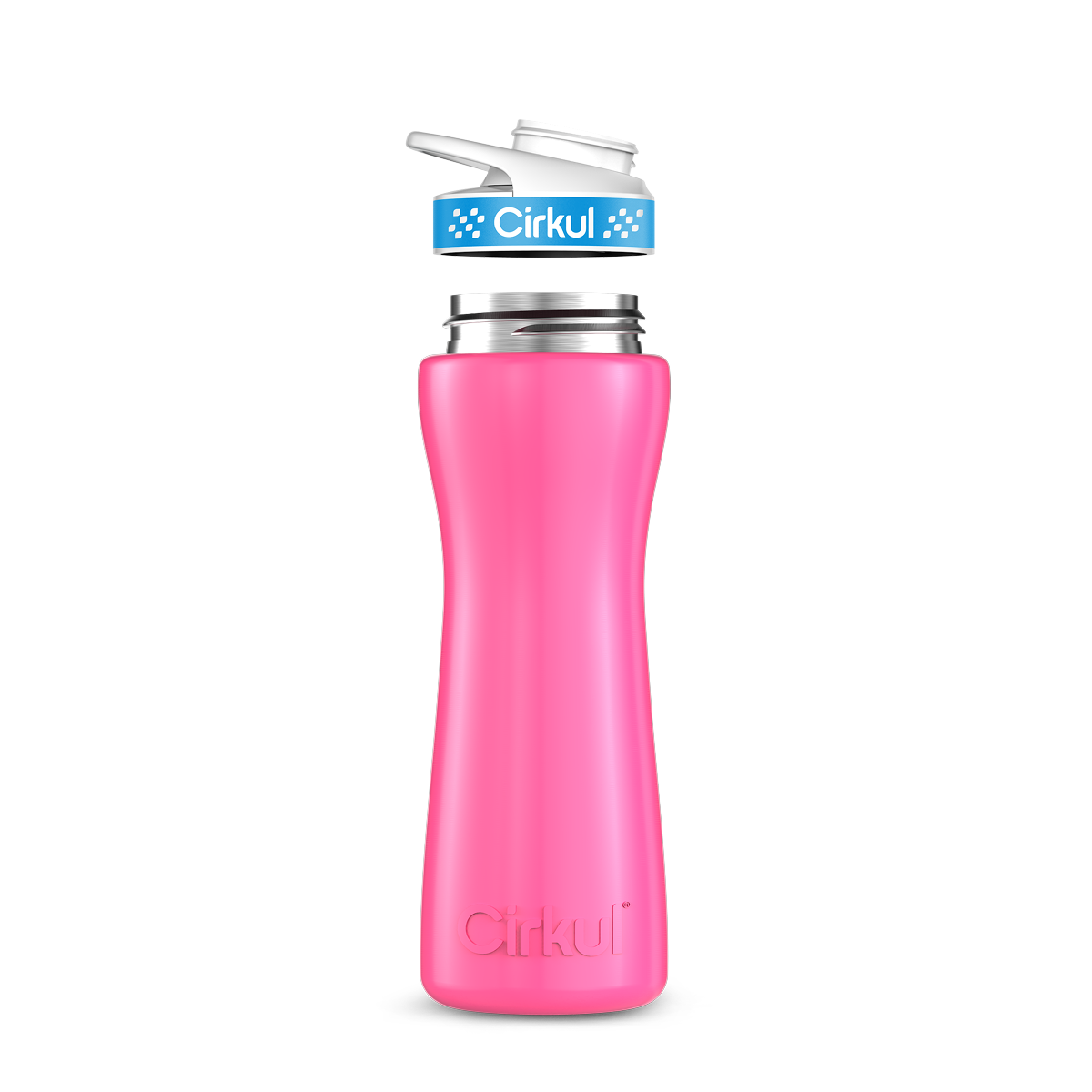 22oz. Stainless Steel Bottle & Comfort Grip Lid - Classic Grip