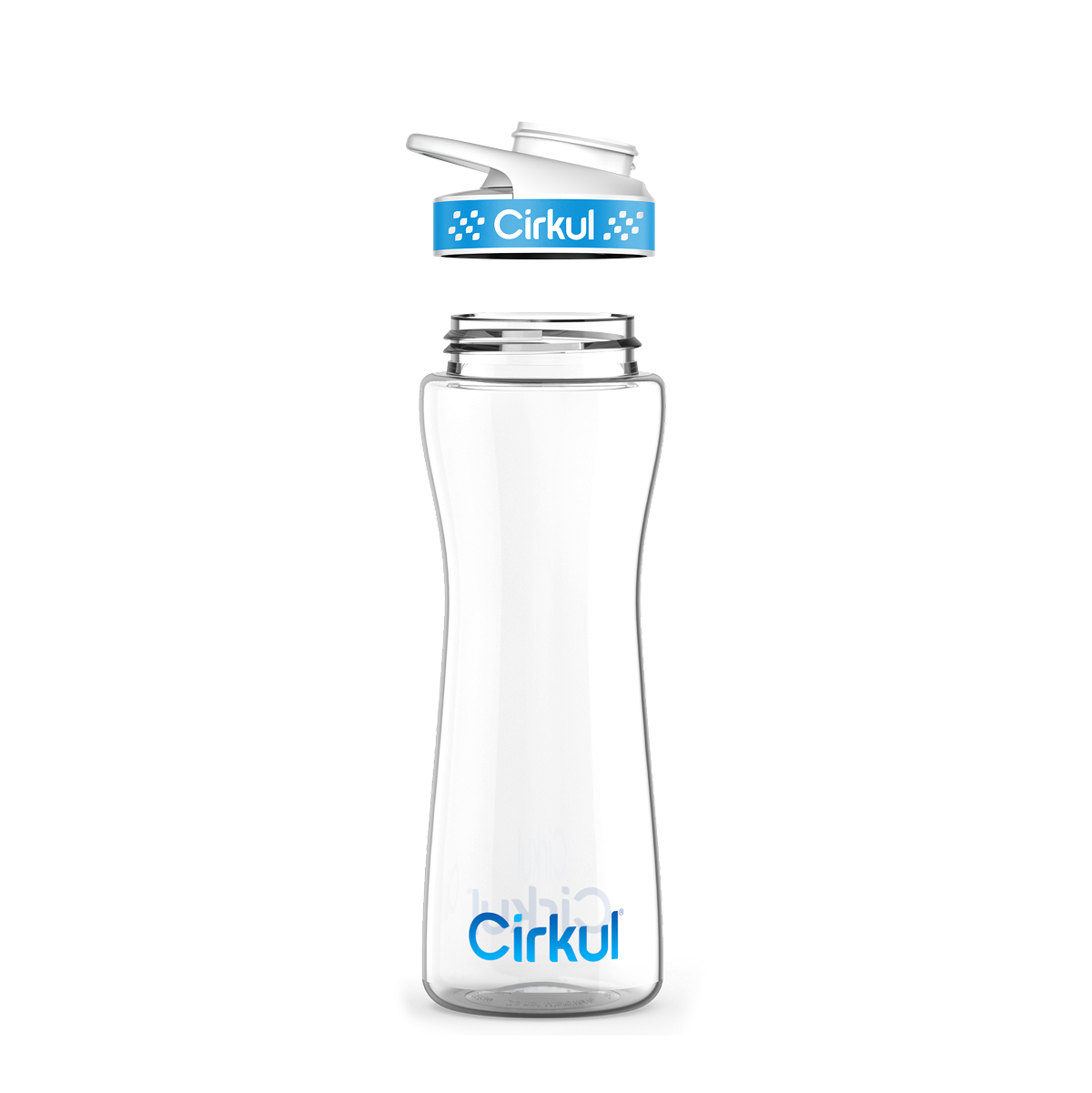 22oz. Plastic Bottle & Comfort Grip Lid - Home Ready