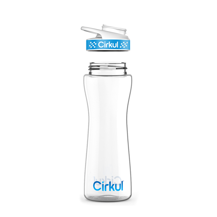 22oz. Plastic Bottle & Comfort Grip Lid - Home Ready