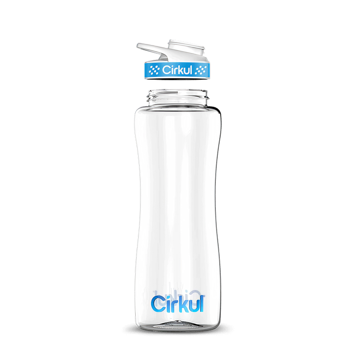 32oz. Plastic Bottle & Comfort Grip Lid - Simple Start